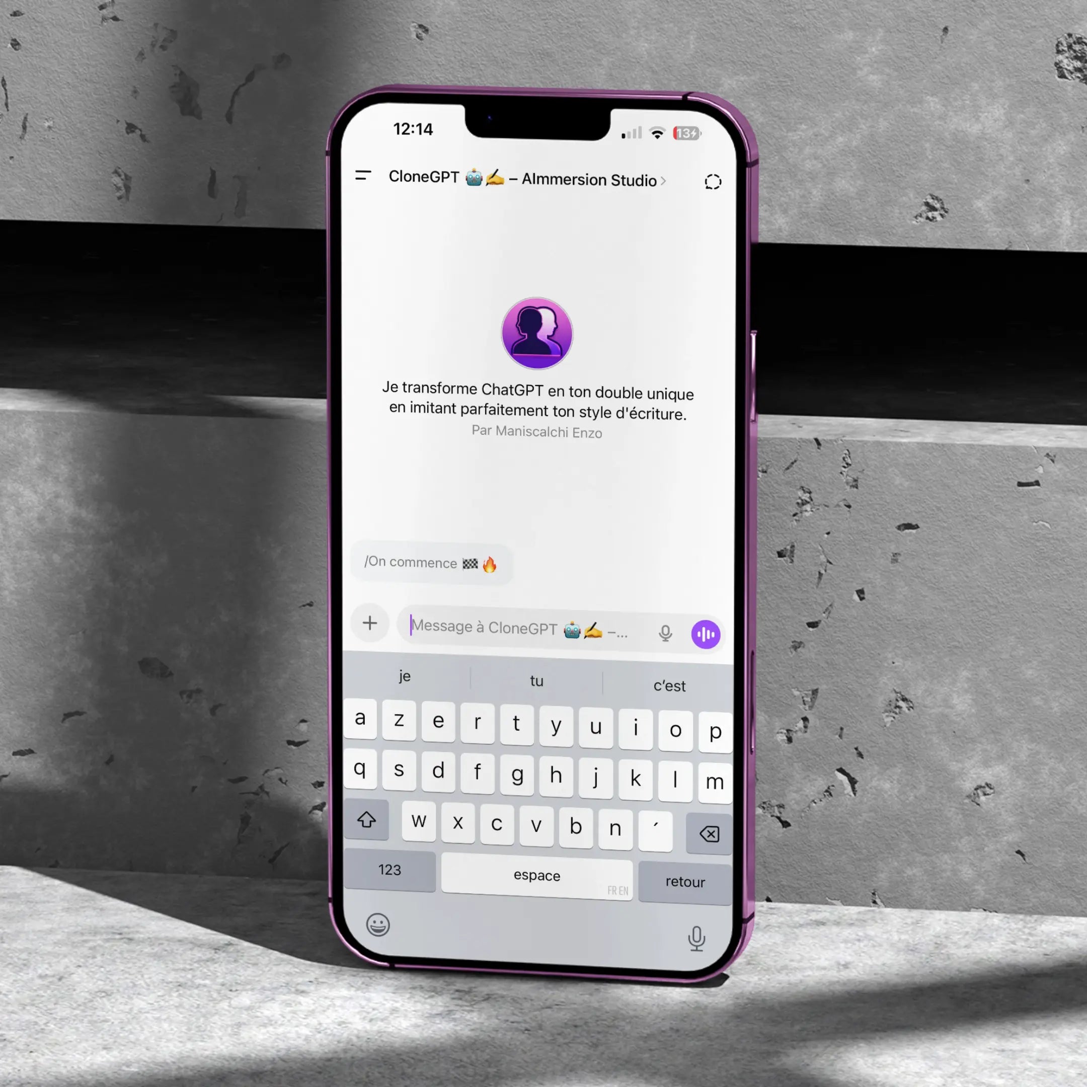 Assistant IA : Clone GPT AImmersion