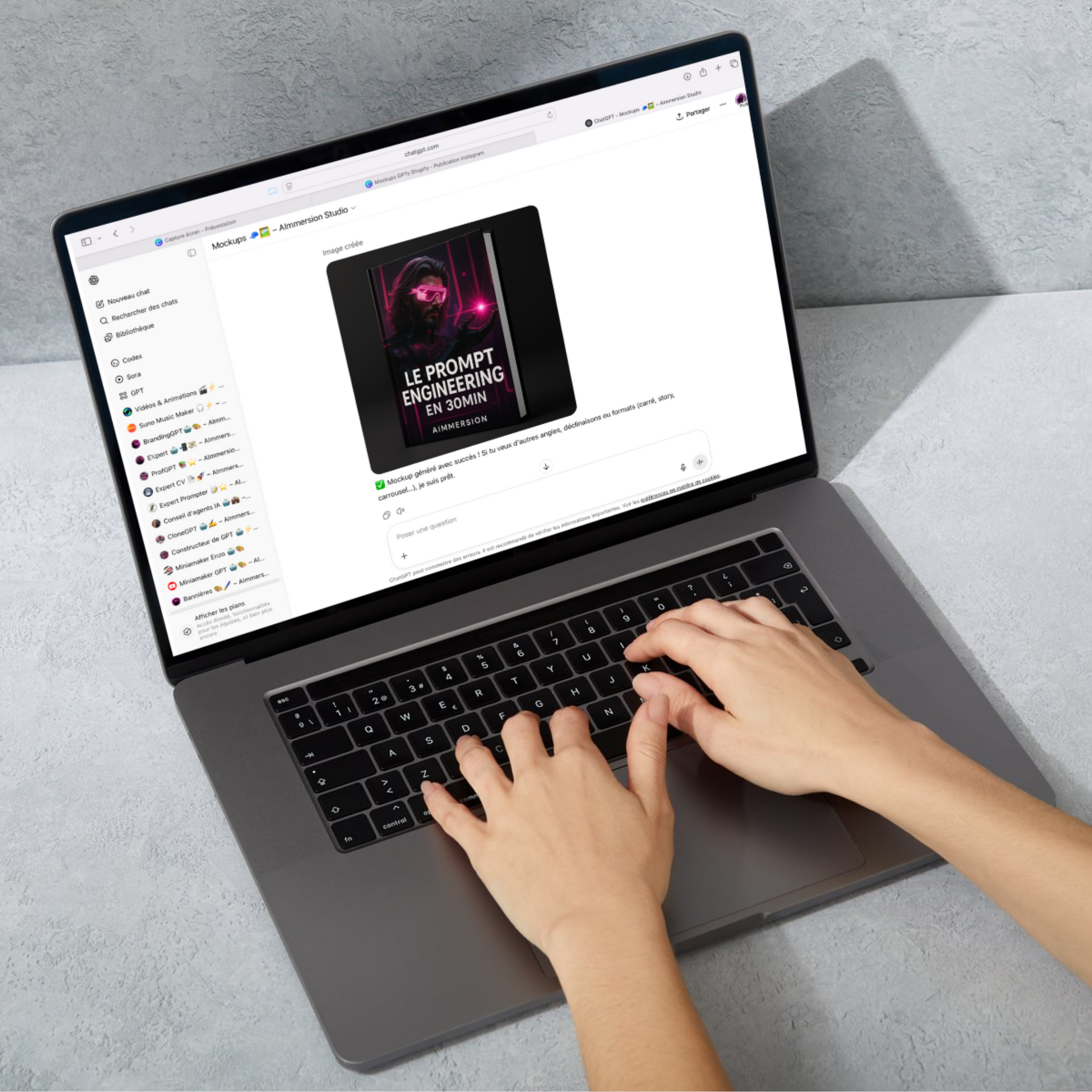 Assistant IA : Mockup GPT