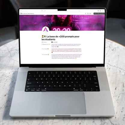 Prompts IA : Base de prompts étudiants AImmersion