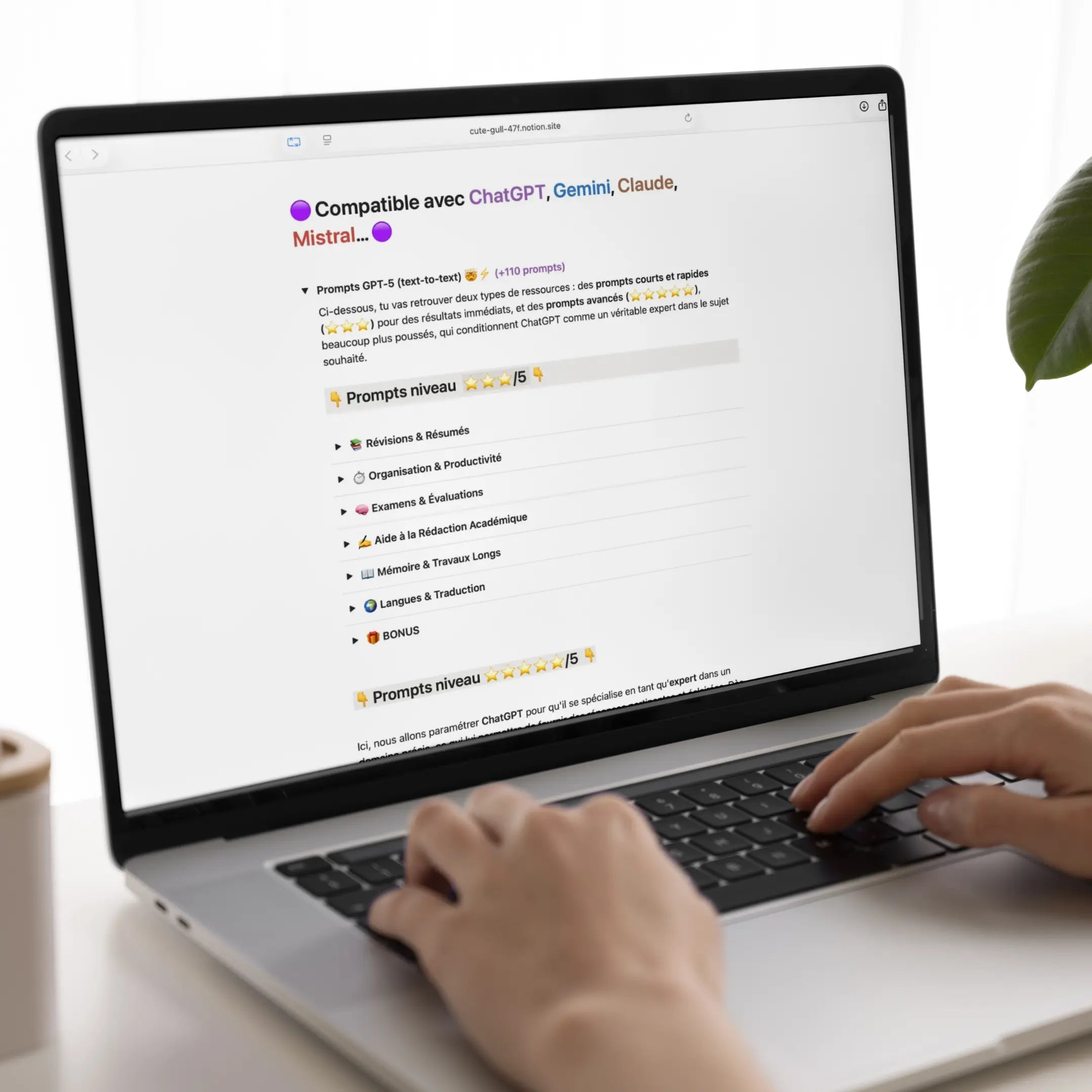Prompts IA : Base de prompts étudiants AImmersion