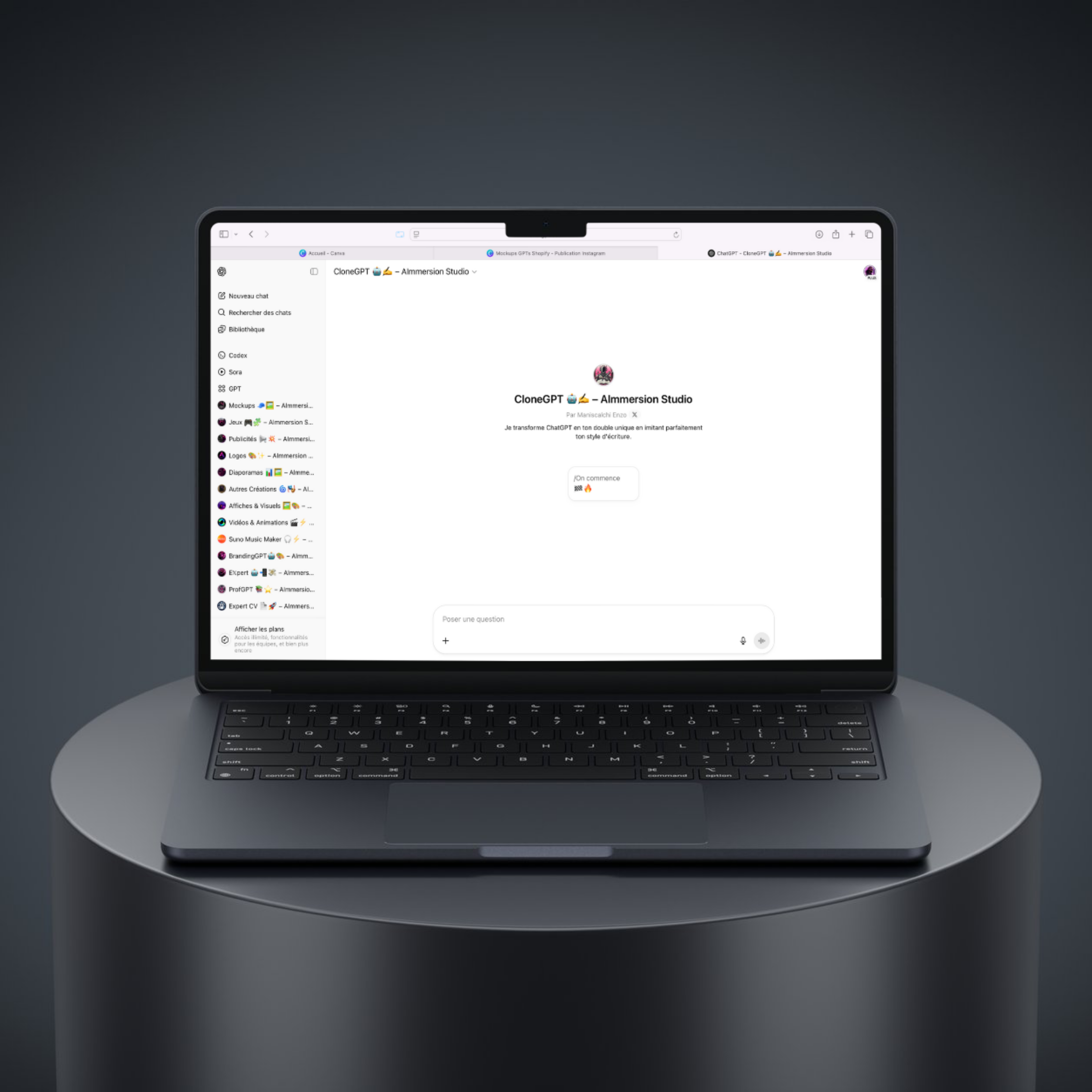 Assistant IA : Clone GPT