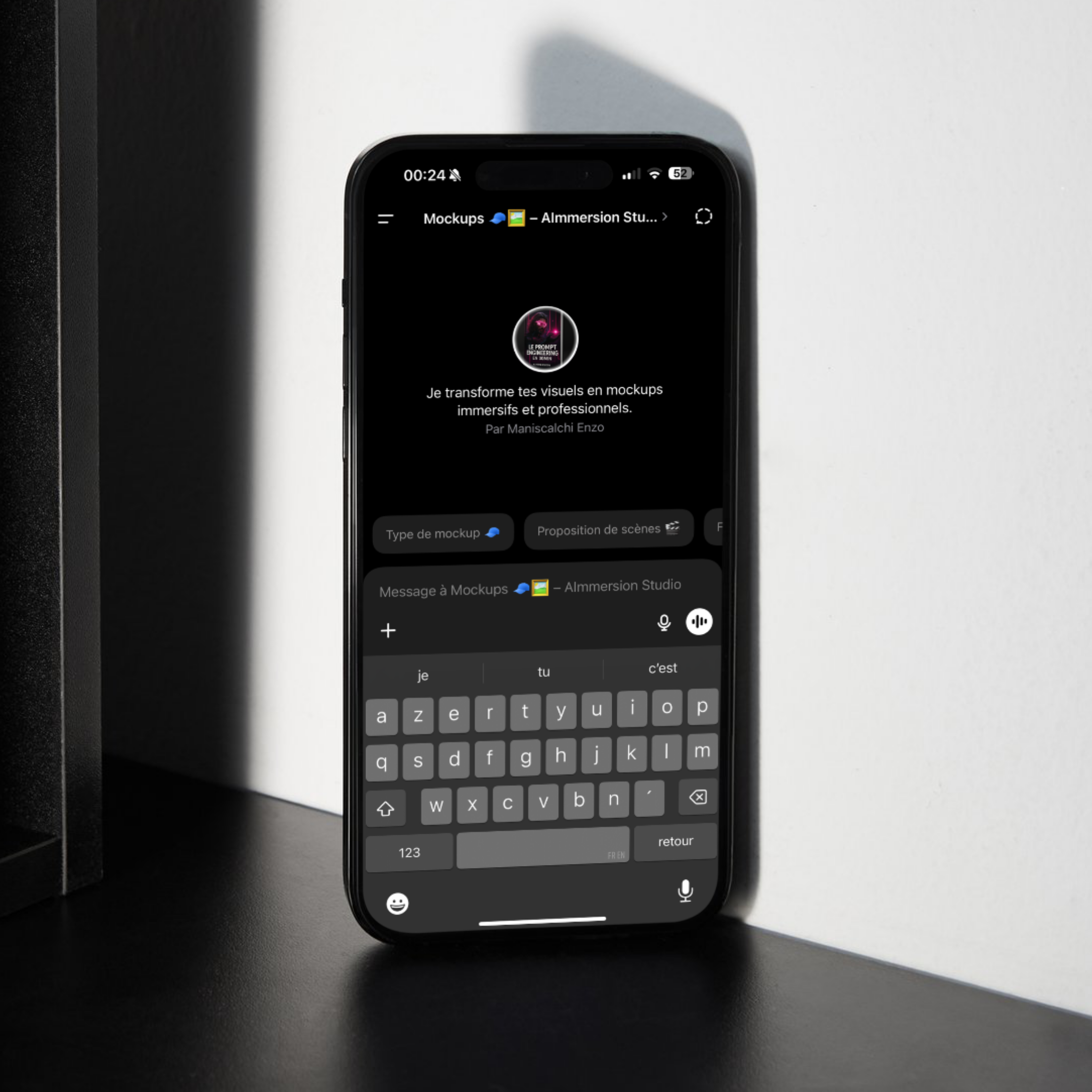 Assistant IA : Mockup GPT