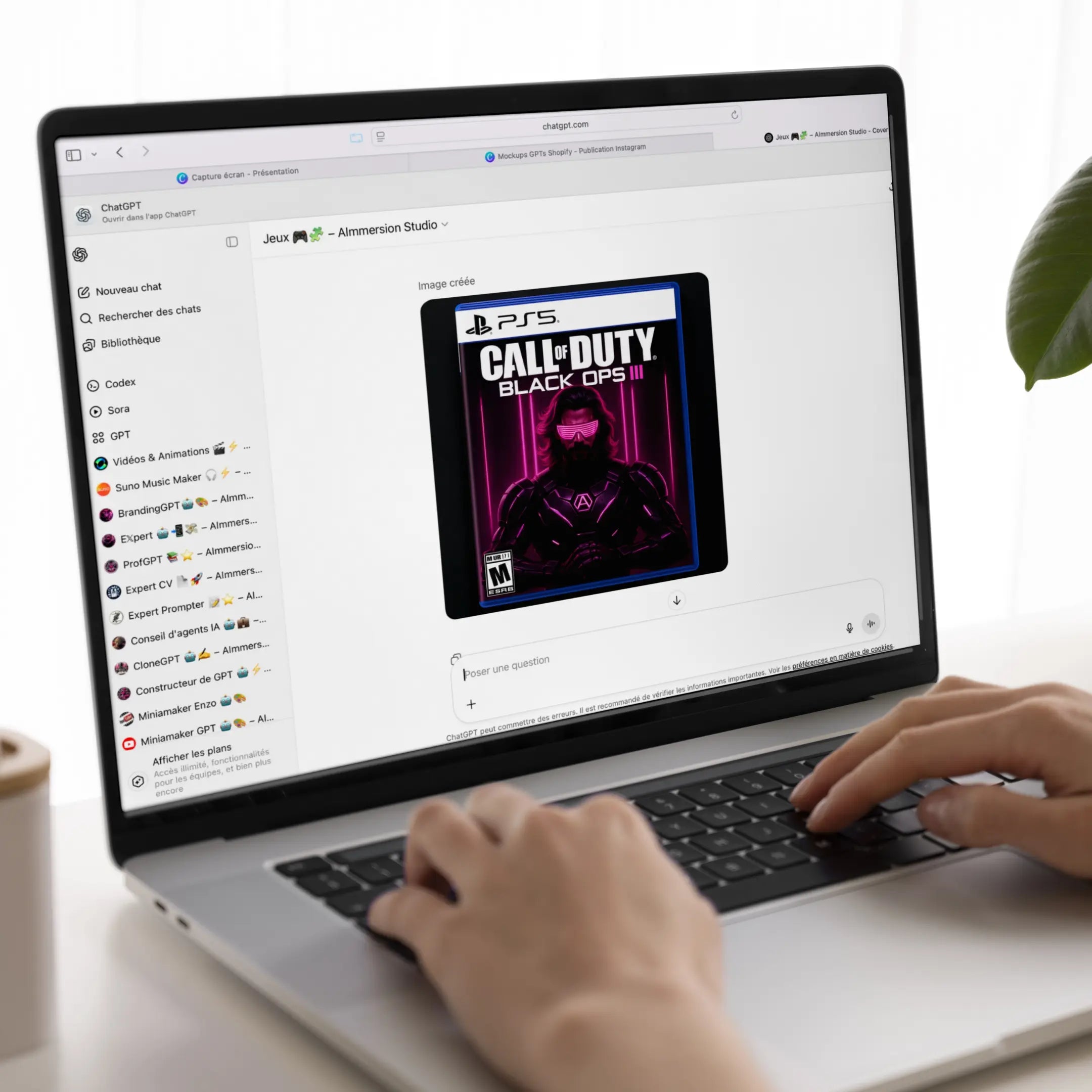 Assistant IA : Jeux Vidéos GPT AImmersion