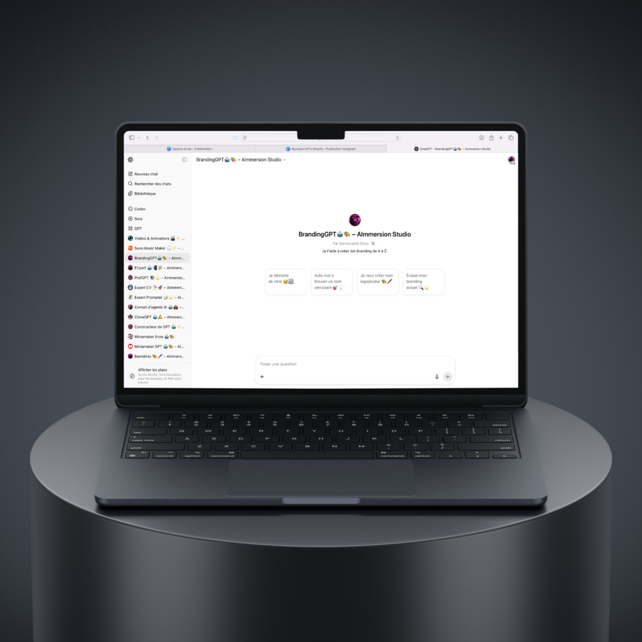 Assistant IA : Branding GPT