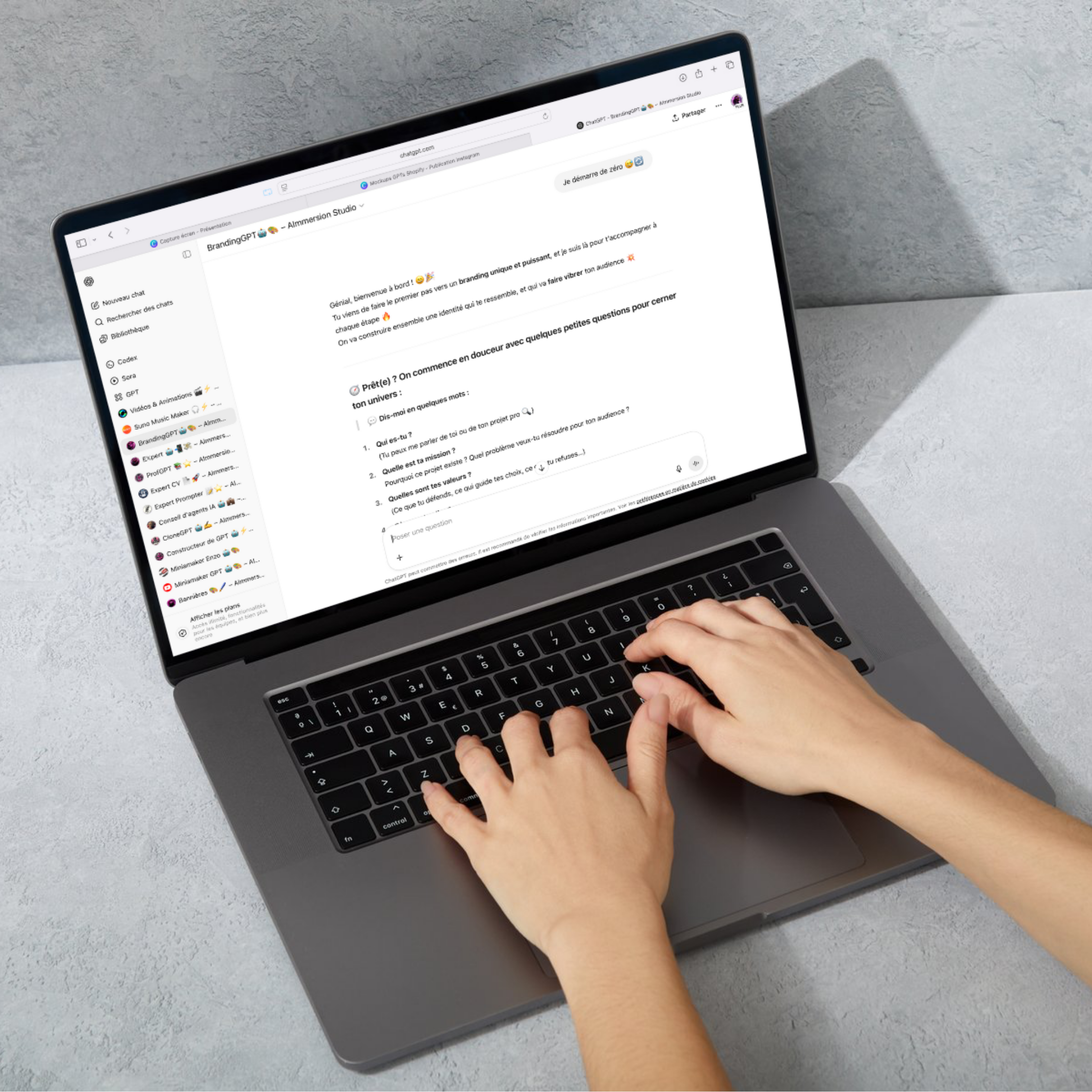 Assistant IA : Branding GPT