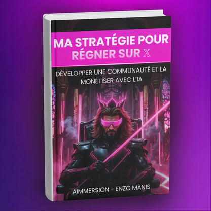 Ebook IA : Ma Stratégie pour Régner sur 𝕏 AImmersion